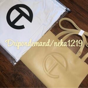 Medium Cream Telfar Bag